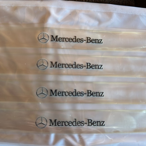 Rubber M- Benz Scratch protectors carbon fiber 4 door. - Picture 1 of 3